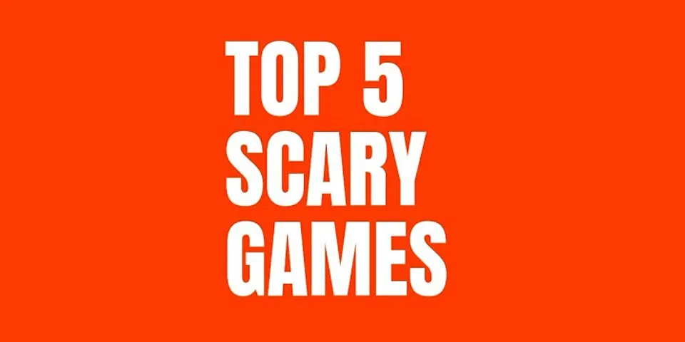 Horror PC games low Requirements