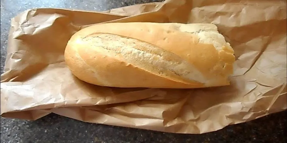 How do you soften French bread?