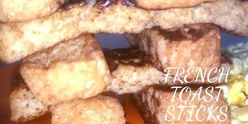 How long to cook frozen French toast sticks in air fryer