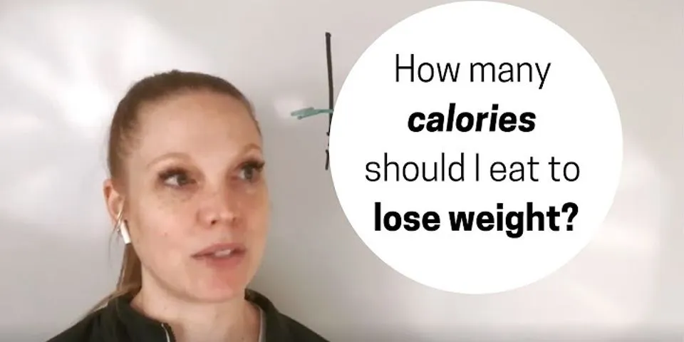 How many calories should I eat for weight loss?