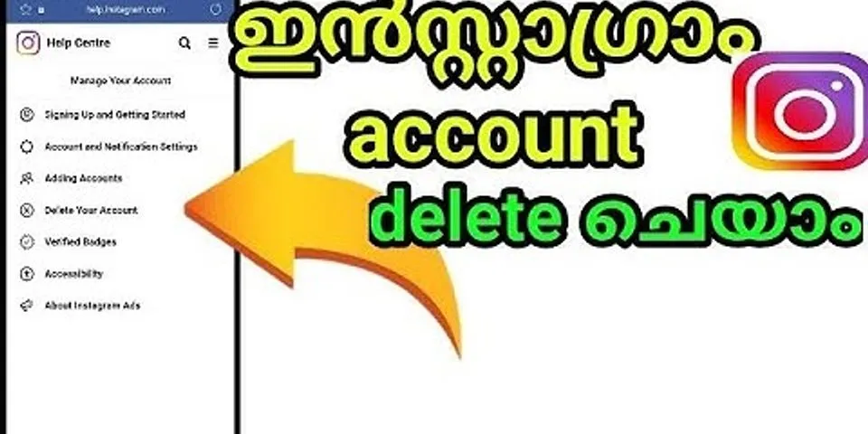 How to remove a deleted Instagram account