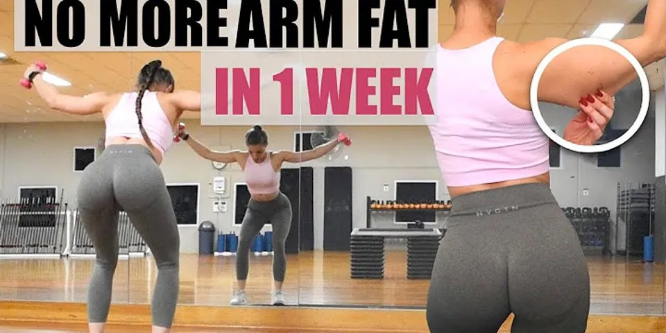 How to tone arms in a week at home