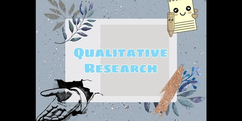 Importance of qualitative research in education brainly