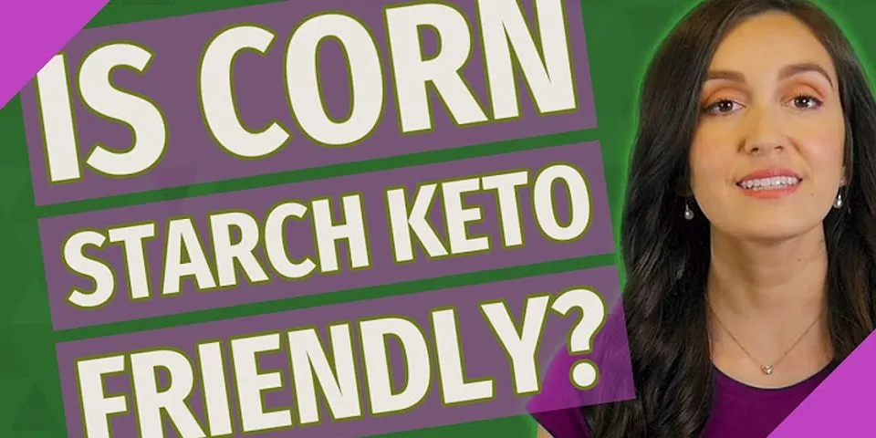 Is cornstarch OK for Keto?