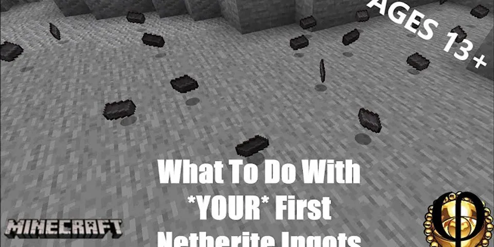 Uses for netherite