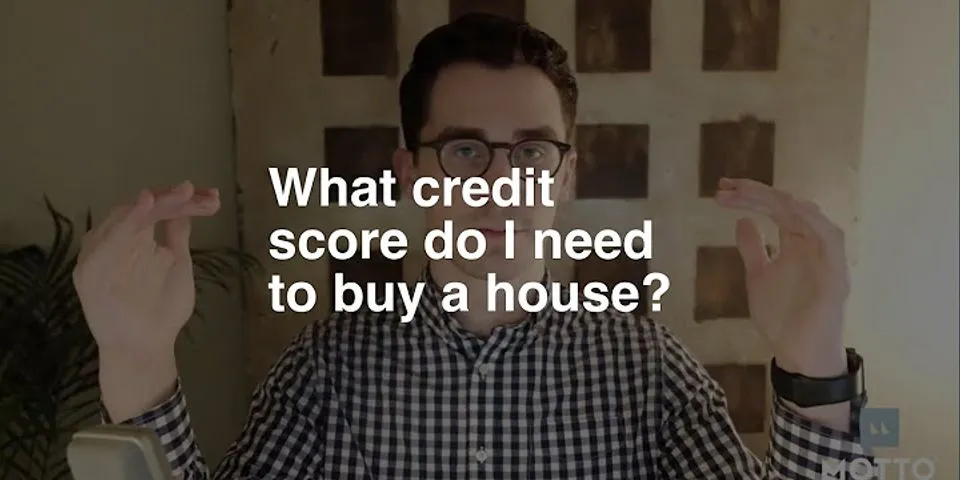 What credit score do you need to build a house?