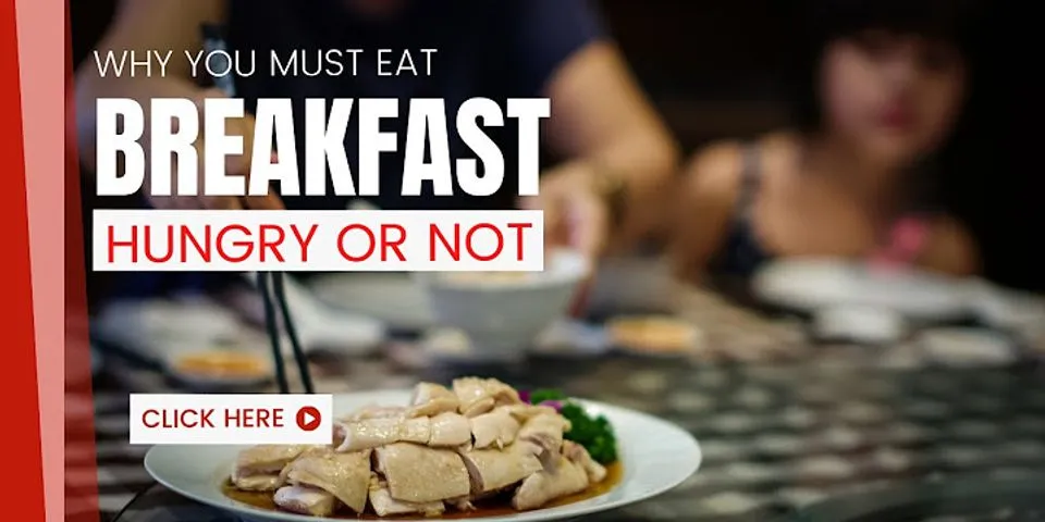 When should you eat breakfast?